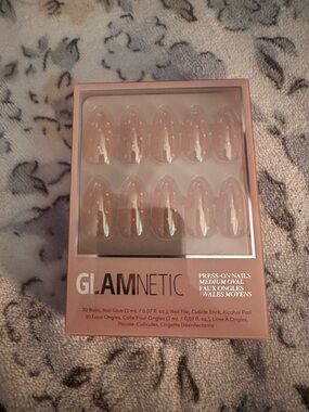 GLAMNETIC Nude Press-On Nails - Sugar Glazed